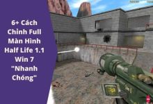 Chỉnh Full Màn Hình Half Life 1.1 Win 7