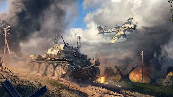 War Thunder cho phép người chơi tham gia vào ba mặt trận khác nhau