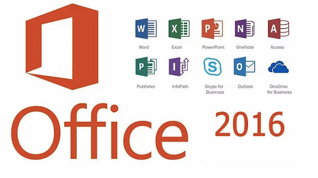 Office 2016 bao gồm nhiều ứng dụng như Word 2016, Excel 2016,...